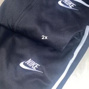 Nike Kids Black and White Joggers
